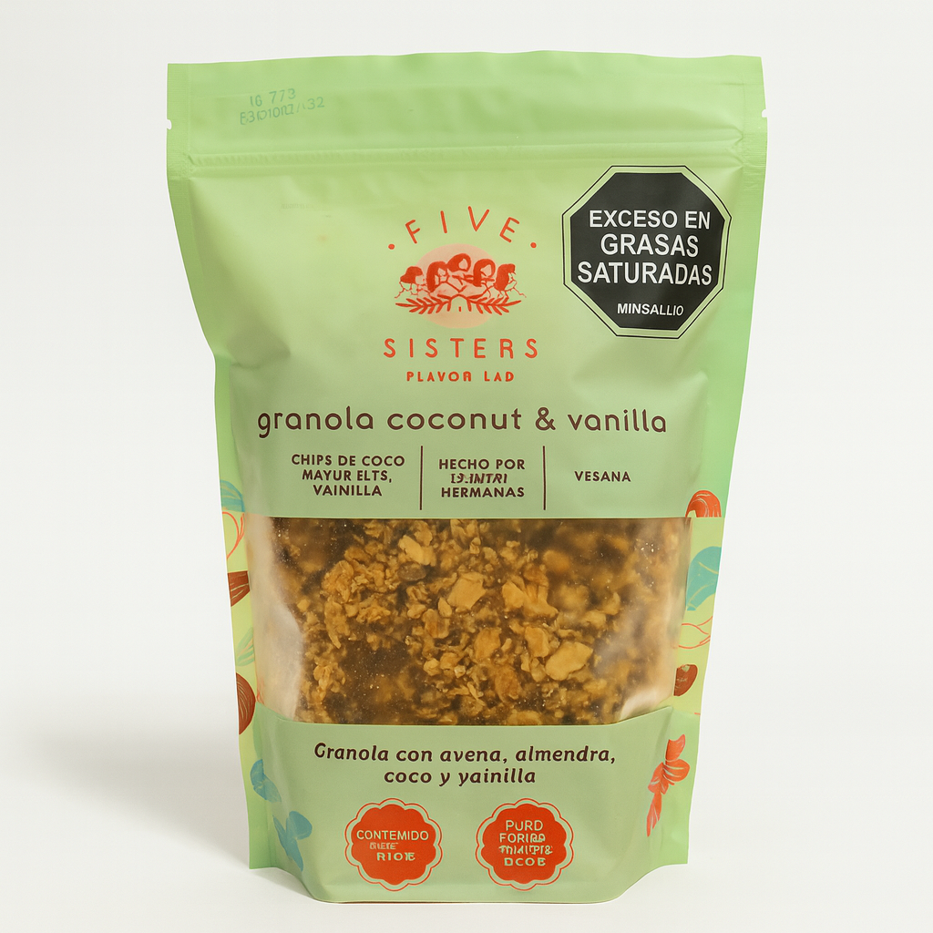 Granola Five Sisters: Coco Vainilla