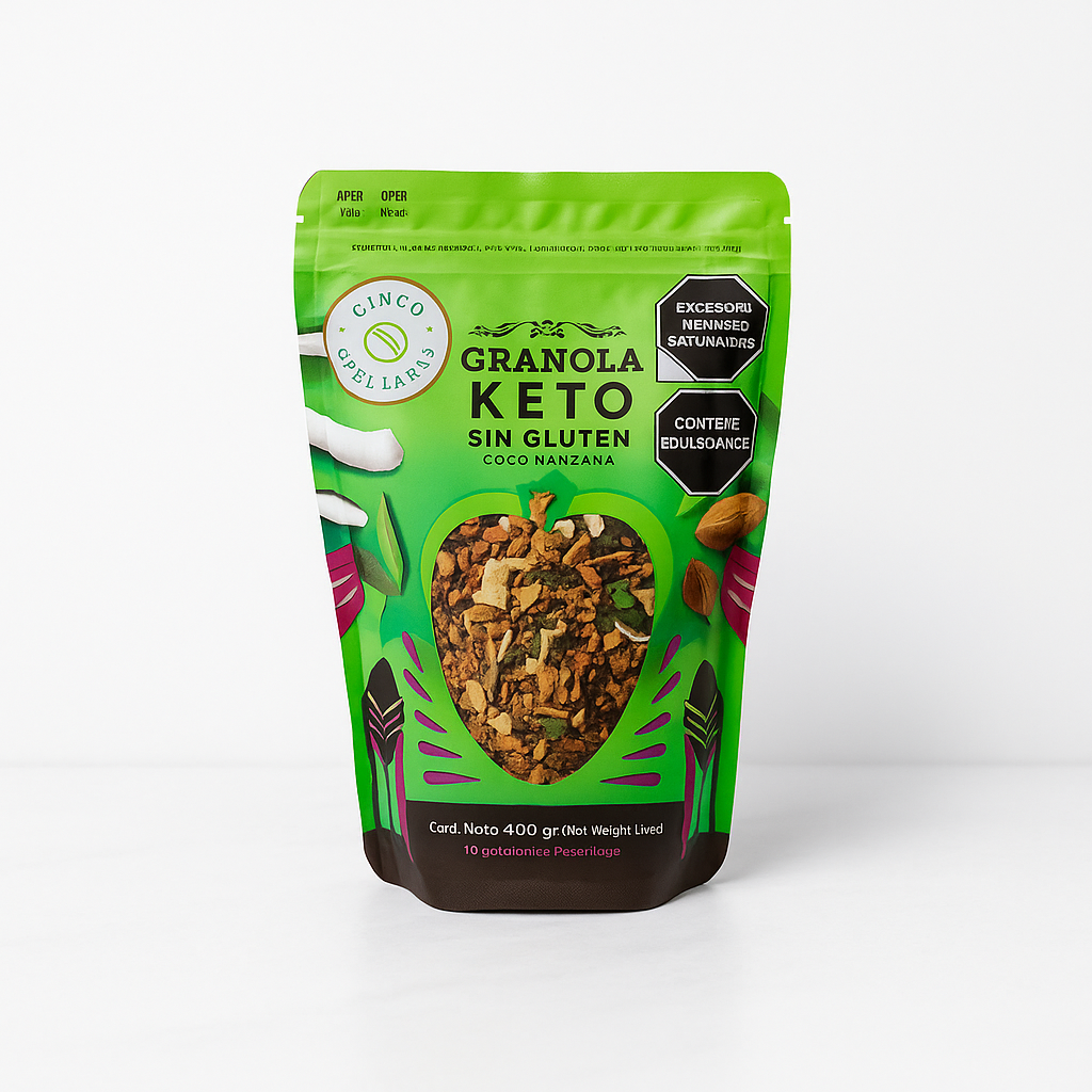 Combo 1: Litro Stevia + Granola grande de cualquier marca