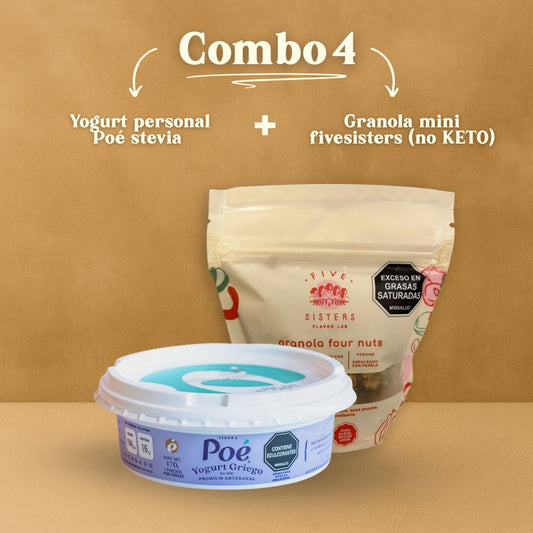Combo 4: 1 Personal Stevia + Mini FiveSisters (NO KETO)