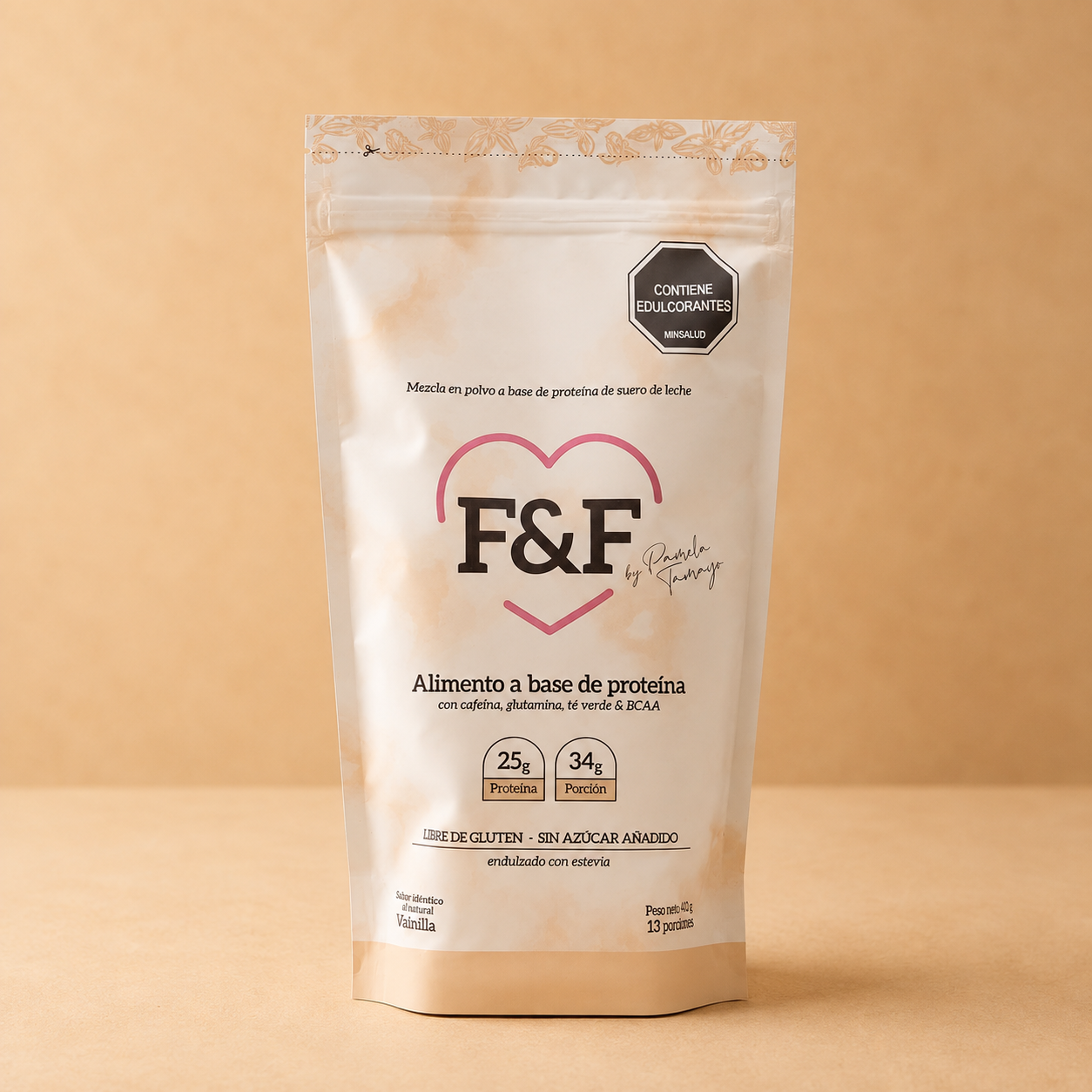 Proteina FyF Vainilla 400 GR