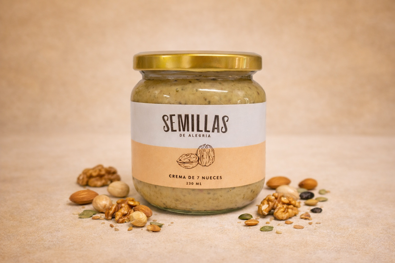 Crema 7 nueces