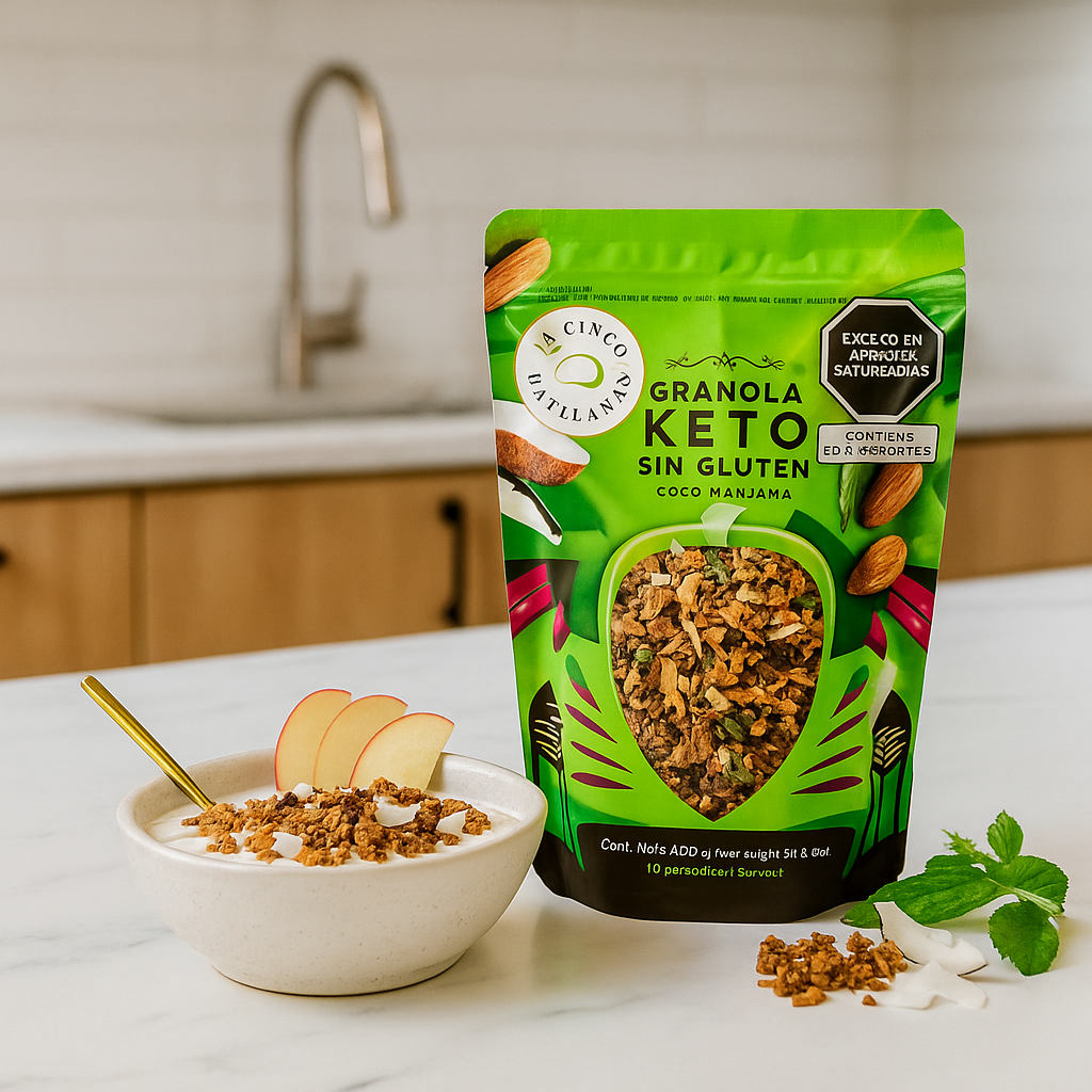Granola Cinco Avellanas: Coco Manzana