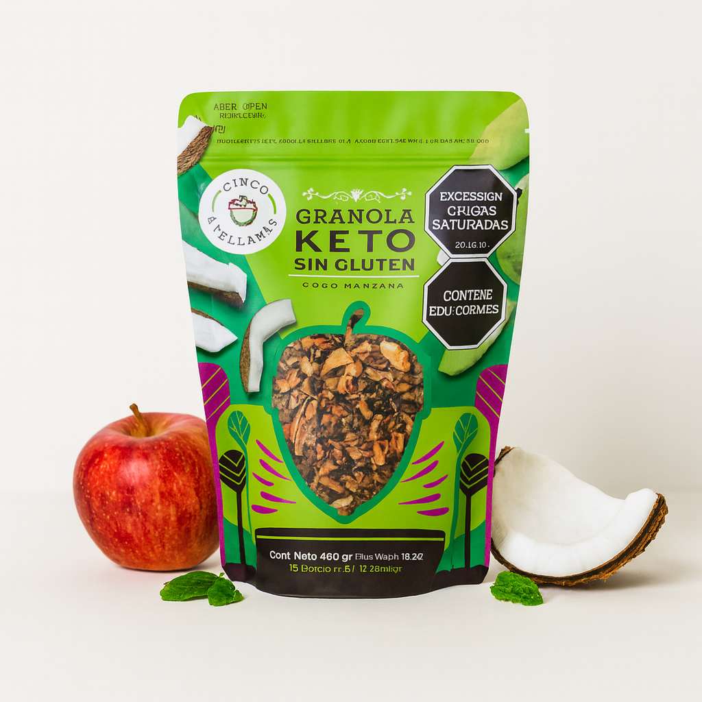 Granola Cinco Avellanas: Coco Manzana