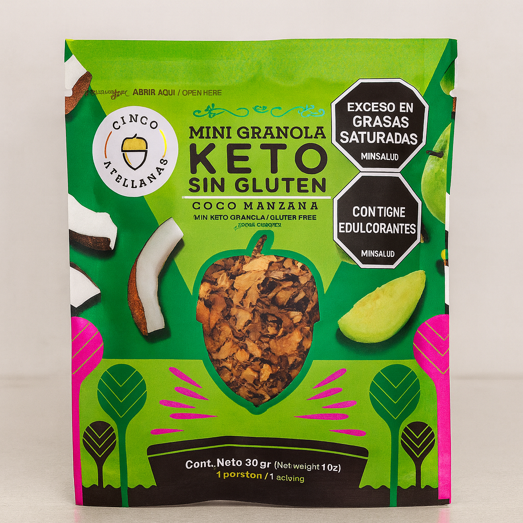 Granola Cinco Avellanas: Coco Manzana
